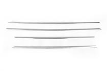 Skoda Octavia II A5 2010-2013 Encadrement de vitres inox (4 pcs) photo 3