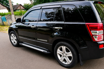 Suzuki Grand Vitara 2005-2017 Marchepieds Latéraux Allmond Grey (2 pcs, Aluminium) photo 1