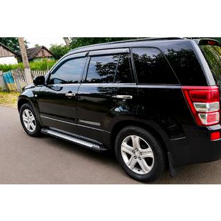 Marchepieds Latéraux Allmond Grey (2 pcs, Aluminium) Suzuki Grand Vitara 2005-2017 photo 1
