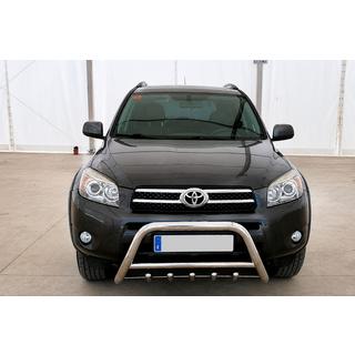 Pare-buffle WT003 (Inox) Toyota Rav 4 2006-2013 photo 1