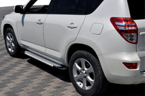 Toyota Rav 4 2006-2013 Marchepieds Latéraux Allmond Grey (2 pcs, Aluminium) photo 1