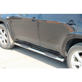 Tubes lateraux pour empattement standard (2 pcs, inox) Toyota Rav 4 2006-2013 photo 3