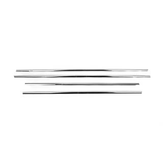Encadrements de Vitres Acier Inoxydable (4 pcs) Toyota Yaris 2010-2020 photo 2