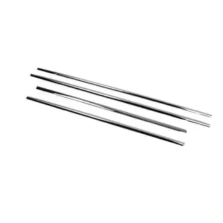 Encadrements de Vitres Acier Inoxydable (4 pcs) Toyota Yaris 2010-2020 photo 4