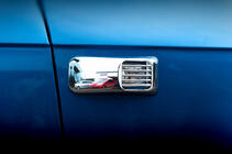 Audi A3 2003-2012 Couvre-clignotants latéraux chromés Rectangulaires (2 pcs, ABS) photo 2