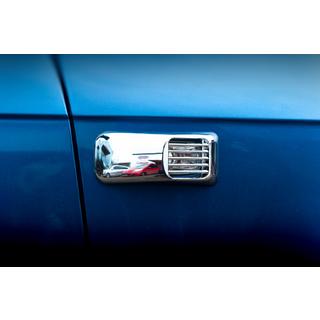 Couvre-clignotants latéraux chromés Rectangulaires (2 pcs, ABS) Audi A3 2003-2012 photo 2