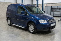 Volkswagen Caddy 2004-2010 Marchepieds Latéraux Allmond Grey (2 pcs, Aluminium) Empattement Maxi photo 1
