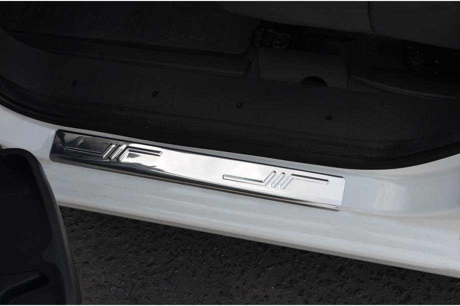 Citroen Nemo 2007-2017 Seuils de porte OmsaLine (2 pcs, inox) Photo 5