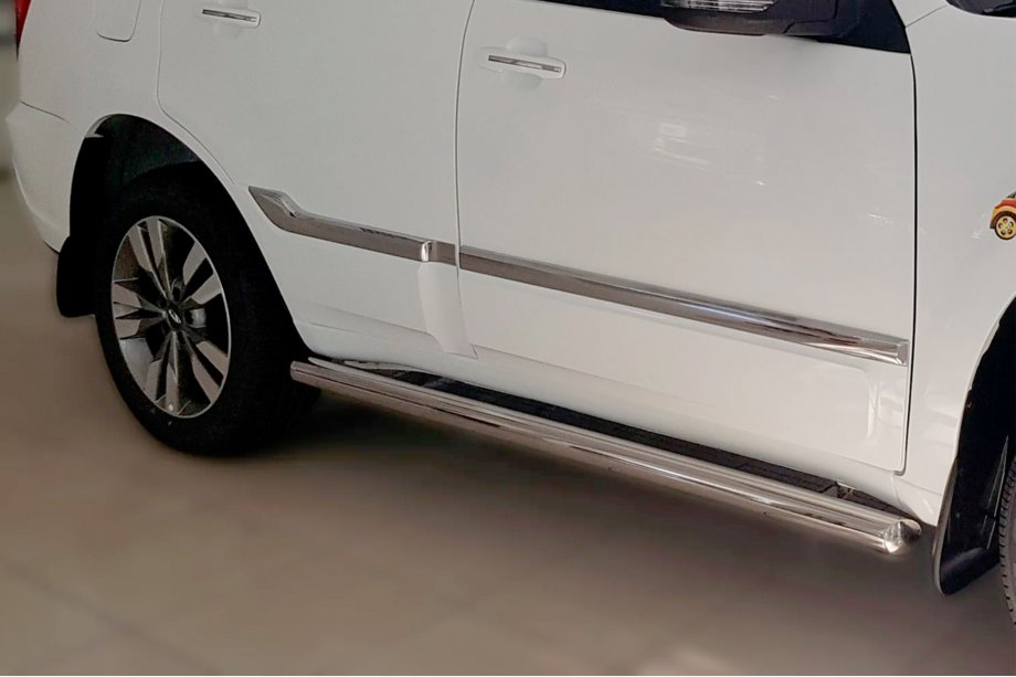 Chery Tiggo 3 2005- Barres Latérales (2 pcs, Inox) Image