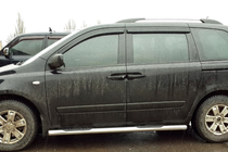 Kia Carnival 2002-2013 Barres Latérales (2 pcs, Inox) photo 1