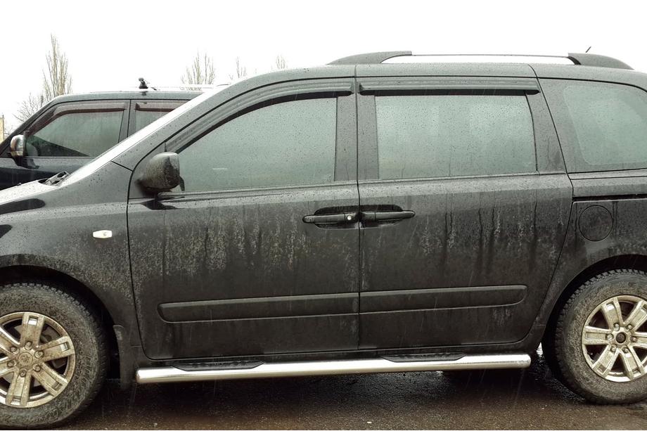 Kia Carnival 2002-2013 Barres Latérales (2 pcs, Inox) Image
