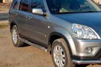 Honda CRV 2001-2006 Barres Latérales (2 pcs, Inox) photo 2