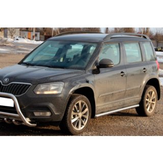 Barres Latérales (2 pcs, Inox) Skoda Yeti 2009-2017 photo 2