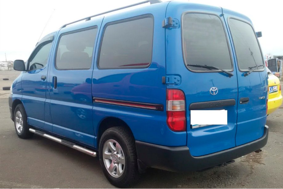 Toyota HiAce Barres Latérales (2 pcs, Inox) Image