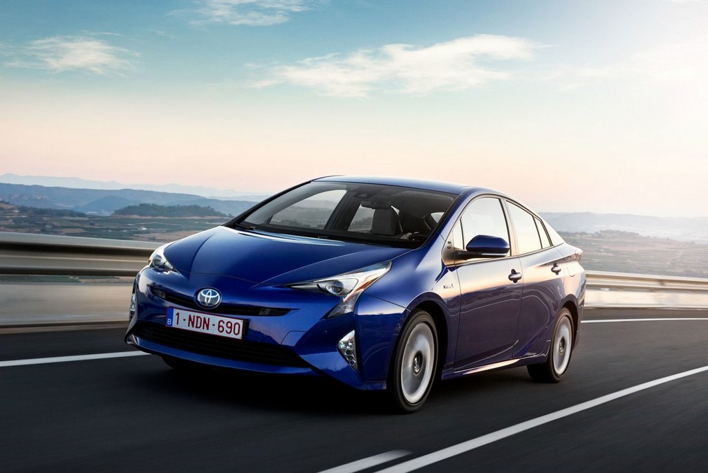 La quatrième génération hybride de la berline Toyota Prius