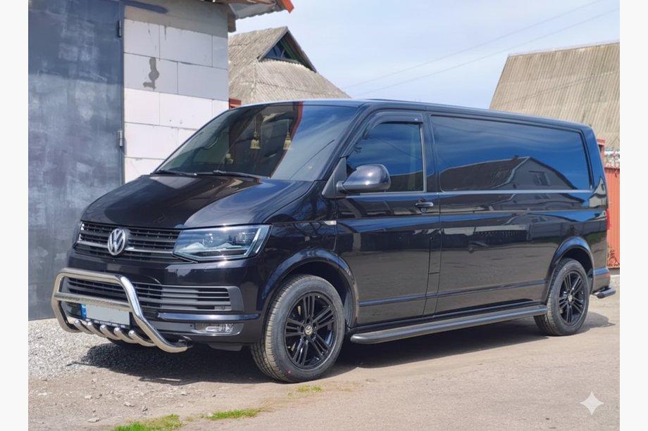 Volkswagen T6 2015-2024 Pare-buffle WT003-4 (Inox) Image