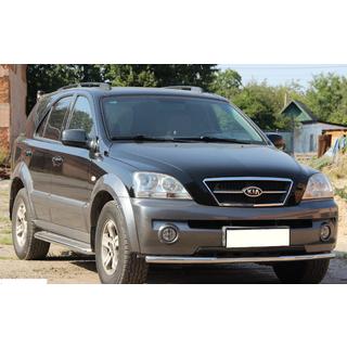 Protection Avant ST008 (Inox) Kia Sorento I BL 2002-2009 photo 2