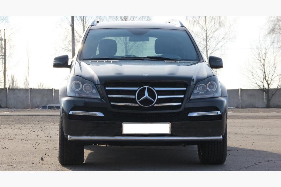 Mercedes GL class X164 2006-2012 Barre Avant ST008 (Inox) Image