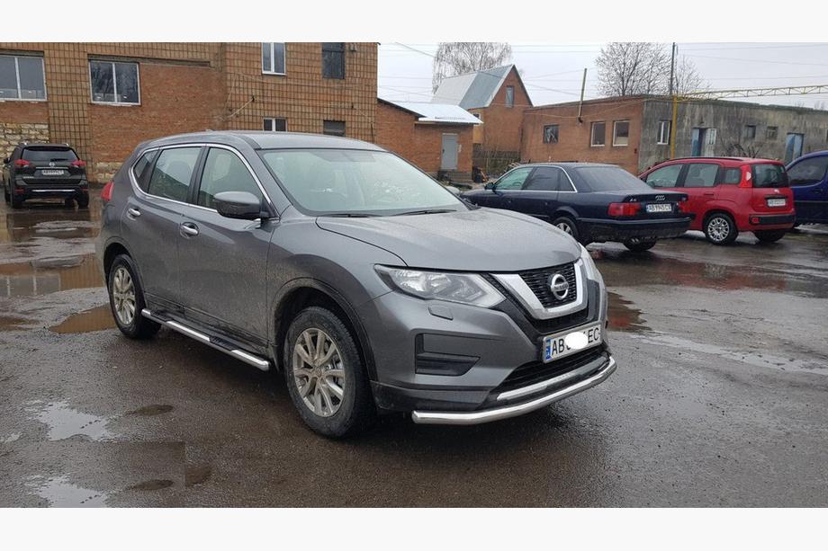 Nissan X-trail T32/Rogue 2014-2021 Protection Avant ST008 (Inox) Photo 3