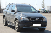 Volvo XC90 2002-2014 Barre Avant ST008 (Inox) photo 2