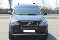 Volvo XC90 2002-2014 Barre Avant ST008 (Inox) photo 3