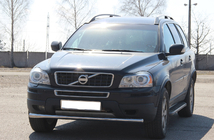 Volvo XC90 2002-2014 Barre Avant ST008 (Inox) photo 4