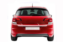 Citroen C-4 2010-2018 Seuil de Coffre Inox photo 1