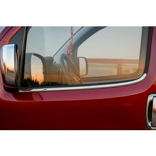 Encadrements extérieurs de vitres (2 pcs, inox) Citroen Nemo 2007-2017 photo 1