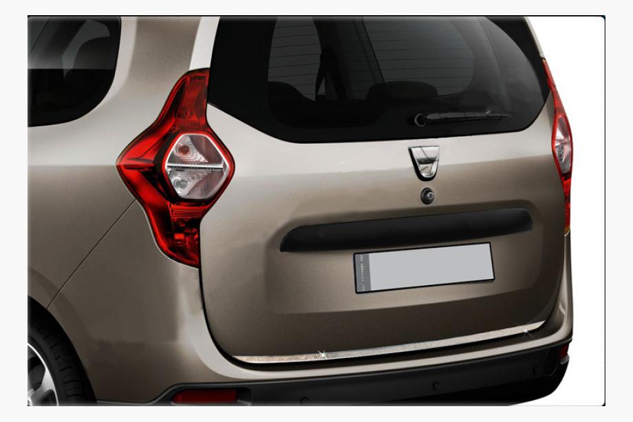 Dacia Lodgy 2012-2022 Protection seuil de coffre inox Image