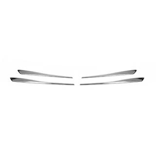 Couvre-calandre chromés (4 pcs, inox) Dacia Lodgy 2012-2022 photo 2