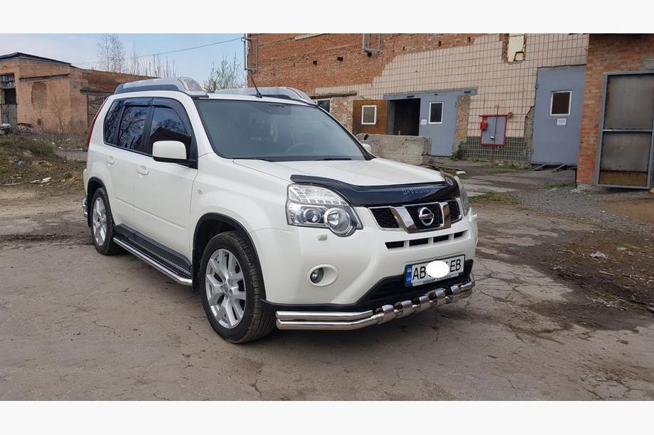 Nissan X-trail T31 2007-2014 Protection Avant ST015 (Inox) Photo 3