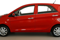 Kia Picanto 2011-2016 Encadrement de vitres inox (4 pcs) photo 1