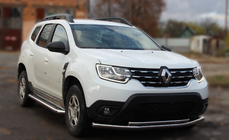 Dacia Duster 2008-2018 Pare-buffle Avant ST014 (Inox) d60/42 photo 3