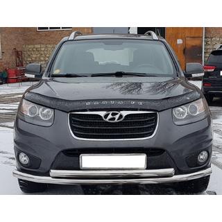 Pare-buffle Avant ST014 (Inox) Hyundai Santa Fe 2 2006-2012 photo 1