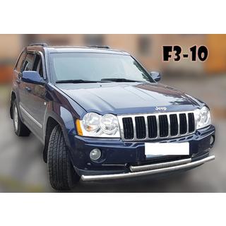Pare-buffle Avant ST014 (Inox) Jeep Grand Cherokee WK 2004-2010 photo 3