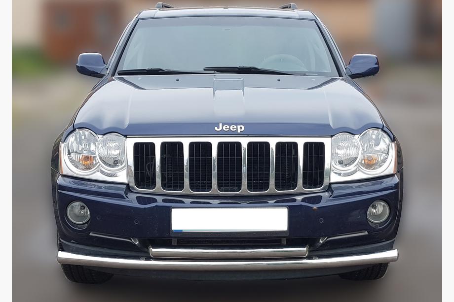 Jeep Grand Cherokee WK 2004-2010 Pare-buffle Avant ST014 (Inox) Image