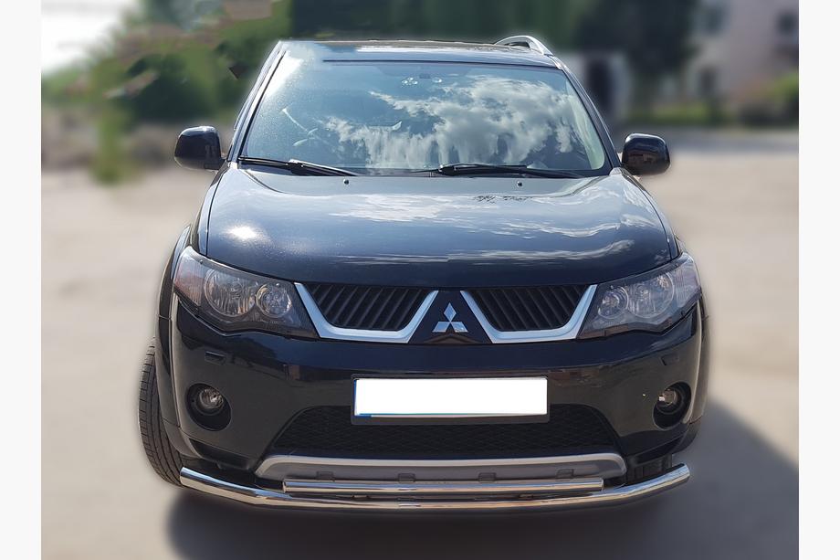 Mitsubishi Outlander 2006-2012 Pare-buffle Avant ST014 (Inox) d60/60 Image