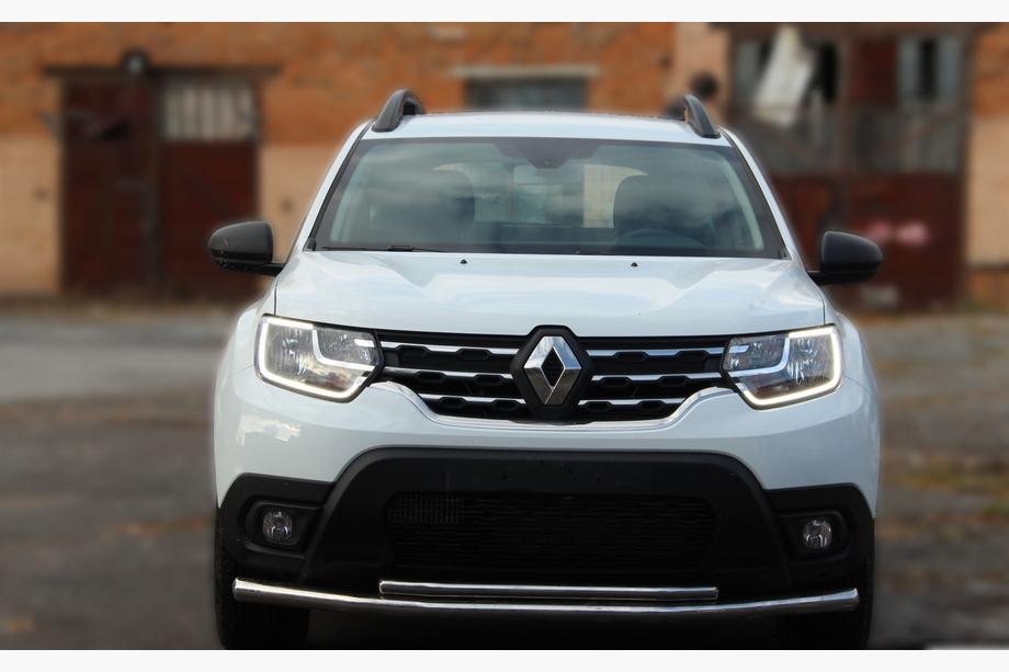Renault Duster 2008–2017 Pare-buffle Avant ST014 (Inox) Image