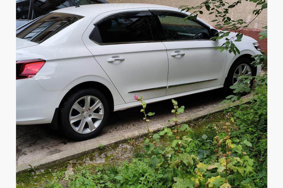 Peugeot 301 2012- Encadrement de Vitres Inox 4 pcs, Carmos (sans déflecteur) Image
