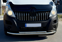 Renault Master 2011-2023 Pare-buffle Avant ST014 (Inox) photo 4