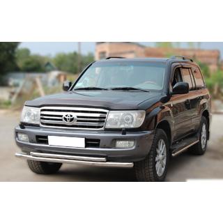 Pare-buffle Avant ST014 (Inox) Toyota Land Cruiser 100 1998-2007 photo 2