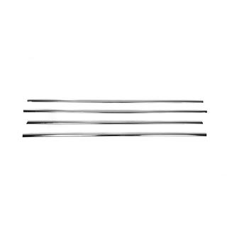 Baguettes de vitre inférieures en inox HB (4 pcs) photo 2