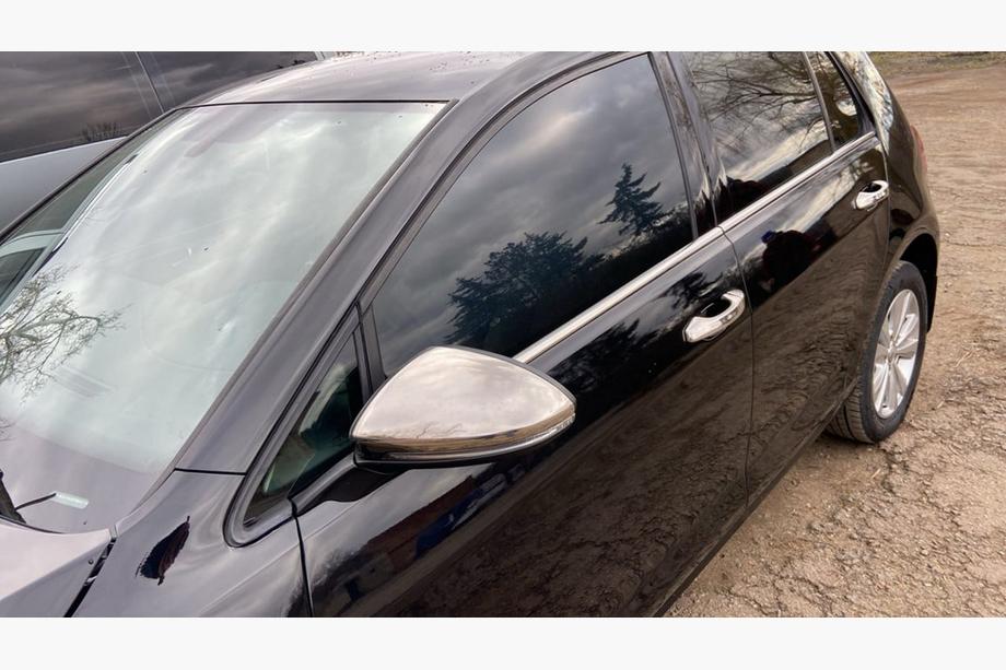 Volkswagen Golf 7/E-Golf 2012-2020 Baguettes de vitre inférieures en inox HB (4 pcs) Image