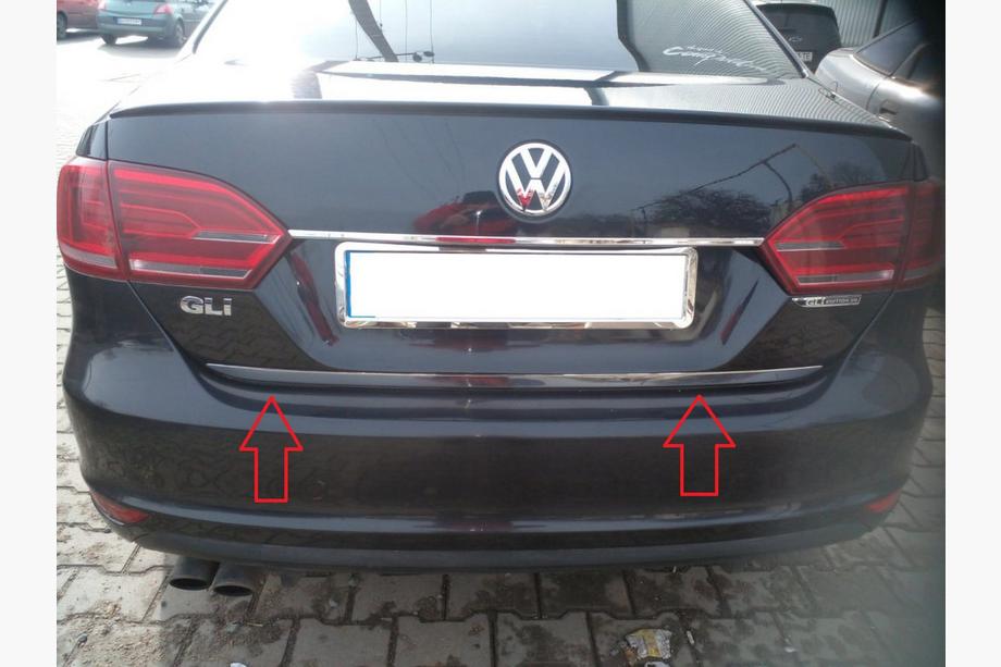 Volkswagen Jetta 2011-2018 Baguette de coffre inox 2011-2014 Image