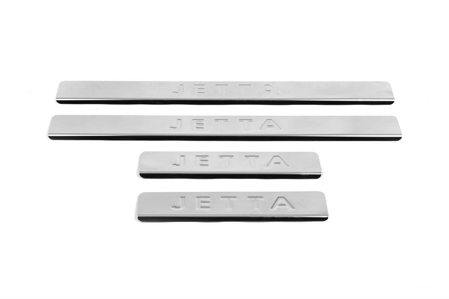 Volkswagen Jetta 2011-2018 Seuils de porte OmsaLine (4 pcs, inox) Image