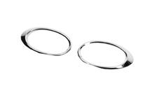 Volkswagen Jetta 2011-2018 Cache pour antibrouillards (2 pcs, inox) Carmos - Acier Inoxydable Turc photo 6
