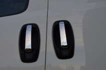 Opel Combo 2012-2018 Couvre-poignées Chromés (4 pcs, Acier Inoxydable) photo 3