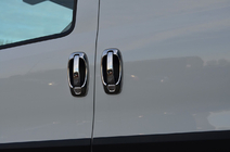 Opel Combo 2012-2018 Couvre-poignées et contours chromés (8 pcs, acier inoxydable) photo 1