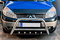 Renault Scenic/Grand 2003-2009 Pare-buffle WT003 (Inox) photo 1