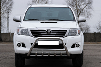 Toyota Hilux 2006-2015 Pare-buffle WT003 (Inox) photo 1